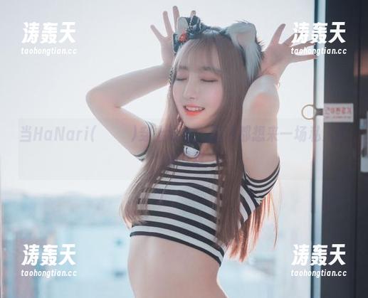 当HaNari(하나리)穿上泳衣，海浪都想来一场私人订制写真