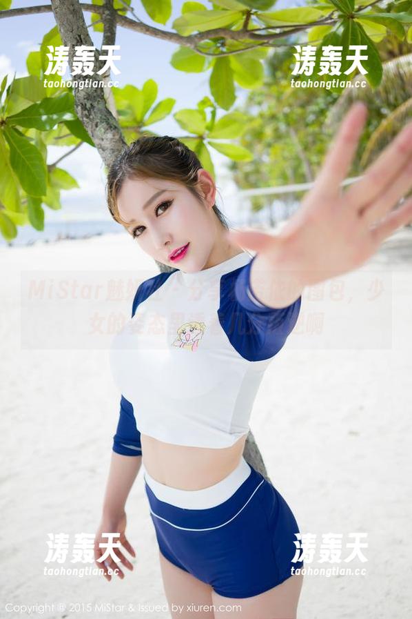 MiStar魅妍社 - 分享杨诺依的图包，少女的姿态里透着几分叛逆啊