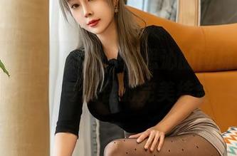 XINGYAN星颜社 - 潘思沁的网袜写真，性感与搞怪的完美结合