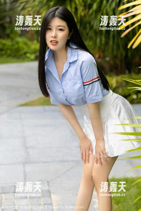 YouMi尤蜜荟 - 萌汉药baby的海边照片，来看别人如何轻松享受高清风景！