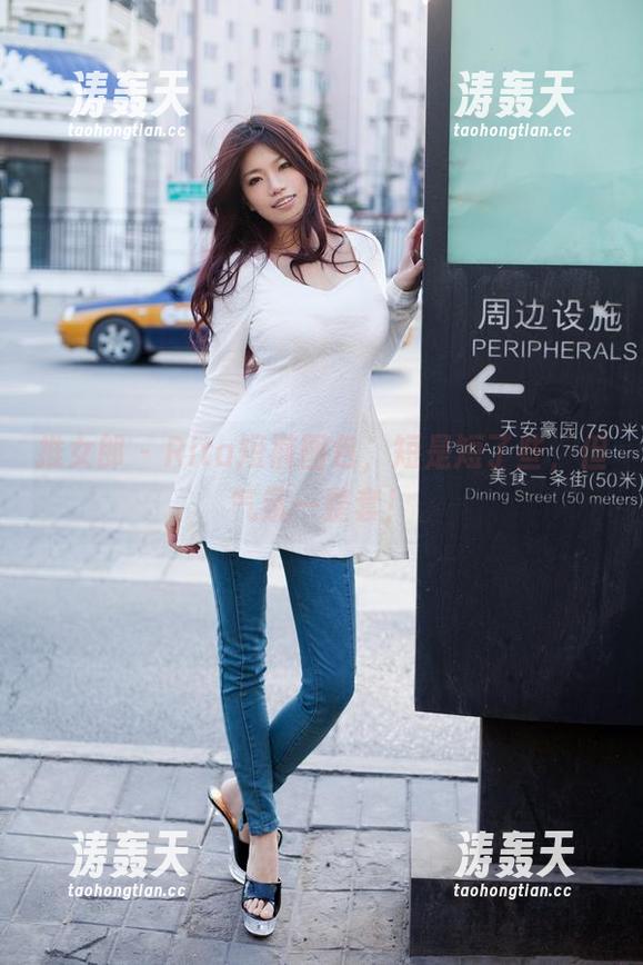 推女郎 - Rita短裤图包，短是短了些，但气氛一整套！