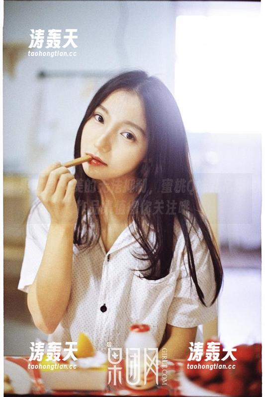 果团网 - 美的无法抑制，蜜桃Q妹儿吊带作品集值得你关注哦