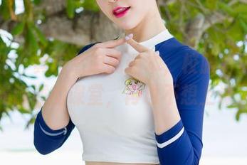 魅妍社 - 黄乐然脱离课本，校服写真原图，先锋派的课堂，再也不想上课了！